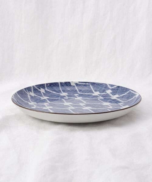 212 KITCHEN STORE / トゥーワントゥーキッチン ストア 食器 | 変わり菱紋 皿 7.0 | 詳細1