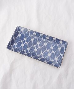 212 KITCHEN STORE / トゥーワントゥーキッチン ストア 食器 | 変わり菱紋 角皿 大