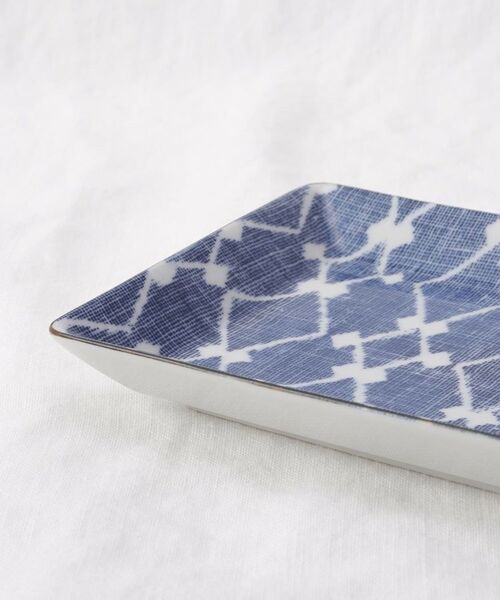 212 KITCHEN STORE / トゥーワントゥーキッチン ストア 食器 | 変わり菱紋 角皿 大 | 詳細3