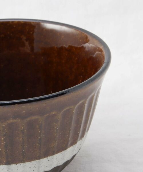 212 KITCHEN STORE / トゥーワントゥーキッチン ストア 食器 | 掛け分け小丼黒土 BR | 詳細5