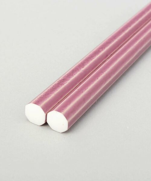 212 KITCHEN STORE / トゥーワントゥーキッチン ストア インテリア・生活雑貨・ホビー・ステーショナリー | 箸 食洗八角エチュード  22.5cm ピンク | 詳細2