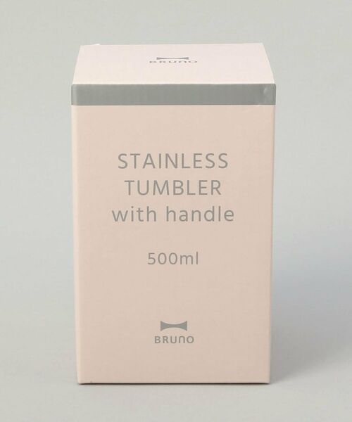 212 KITCHEN STORE / トゥーワントゥーキッチン ストア グラス・マグカップ | 取っ手つきステンレスタンブラー PK ＜BRUNO ブルーノ＞ | 詳細4