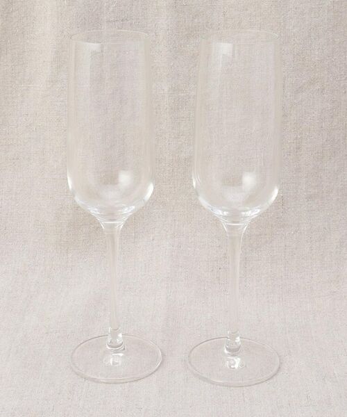 212 KITCHEN STORE / トゥーワントゥーキッチン ストア グラス・マグカップ | ヌード ピュア シャンパン ペアセット ＜PASABAHCE パシャバチェ＞ | 詳細1