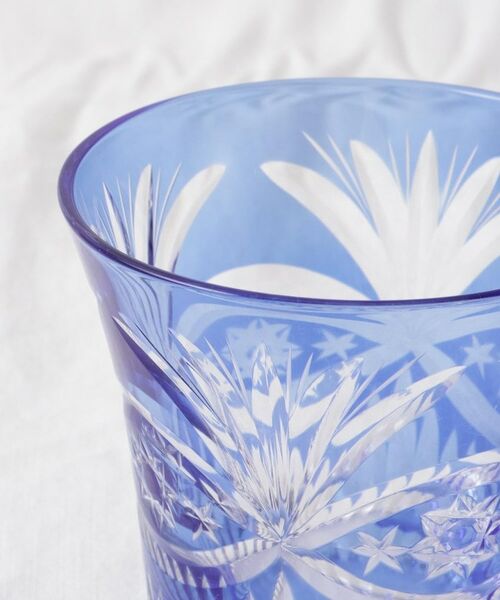 212 KITCHEN STORE / トゥーワントゥーキッチン ストア グラス・マグカップ | ロイヤルクラウン カットグラス ブルーオーシャン | 詳細4