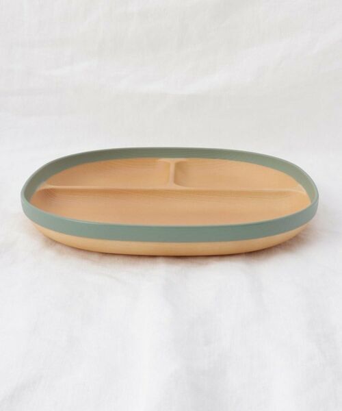 212 KITCHEN STORE / トゥーワントゥーキッチン ストア 食器 | MUSUBI 塗分け ランチプレート NB/GR | 詳細2