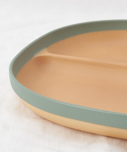 212 KITCHEN STORE / トゥーワントゥーキッチン ストア 食器 | MUSUBI 塗分け ランチプレート NB/GR | 詳細5