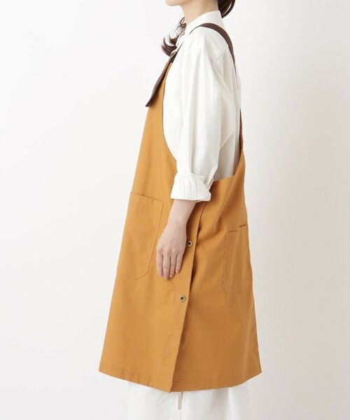 212 KITCHEN STORE / トゥーワントゥーキッチン ストア インテリア・生活雑貨・ホビー・ステーショナリー | カバーオールエプロン 85×65 MU ＜FABORI ファボリ＞ | 詳細2