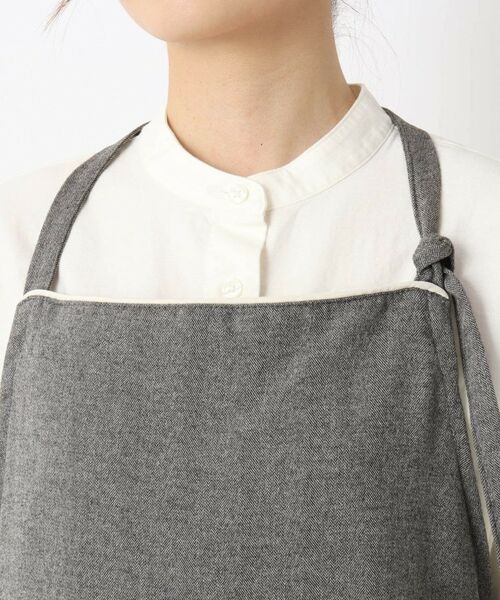 212 KITCHEN STORE / トゥーワントゥーキッチン ストア インテリア・生活雑貨・ホビー・ステーショナリー | 無地ラインエプロン GY | 詳細4