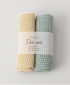 212 KITCHEN STORE / トゥーワントゥーキッチン ストア インテリア・生活雑貨・ホビー・ステーショナリー | シャンブレーディッシュクロス 2Pセット GR YE