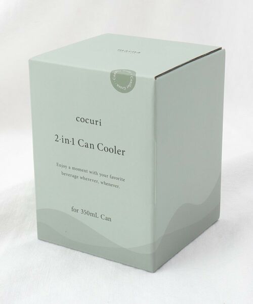 212 KITCHEN STORE / トゥーワントゥーキッチン ストア グラス・マグカップ | cocuri 2in1 缶クーラー GR ＜marna マーナ＞ | 詳細4