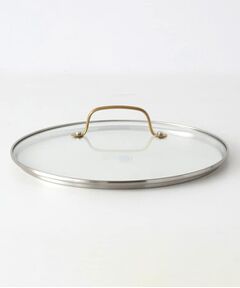 212 KITCHEN STORE / トゥーワントゥーキッチン ストア キッチンツール | ステンレスガラス蓋 (ハンドル:ゴールド) 28cm ＜GreenPan グリーンパン＞