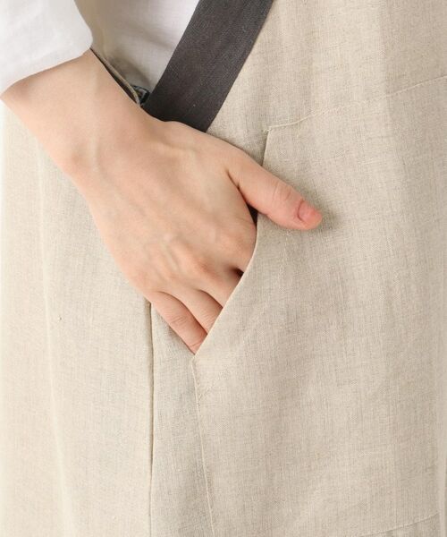 212 KITCHEN STORE / トゥーワントゥーキッチン ストア インテリア・生活雑貨・ホビー・ステーショナリー | リネン サイドリボンエプロン BE ＜212Kオリジナル＞ | 詳細6
