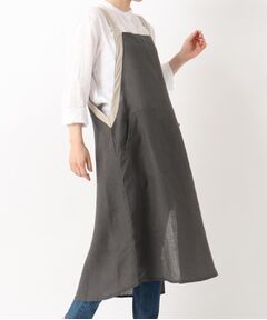 212 KITCHEN STORE / トゥーワントゥーキッチン ストア インテリア・生活雑貨・ホビー・ステーショナリー | リネン サイドリボンエプロン GY ＜212Kオリジナル＞