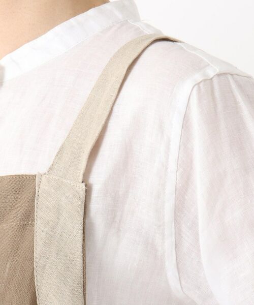 212 KITCHEN STORE / トゥーワントゥーキッチン ストア インテリア・生活雑貨・ホビー・ステーショナリー | リネン サイドリボンエプロン BR ＜212Kオリジナル＞ | 詳細5
