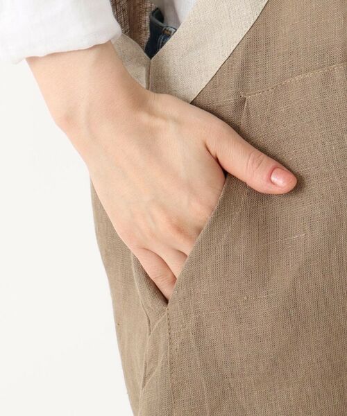 212 KITCHEN STORE / トゥーワントゥーキッチン ストア インテリア・生活雑貨・ホビー・ステーショナリー | リネン サイドリボンエプロン BR ＜212Kオリジナル＞ | 詳細7