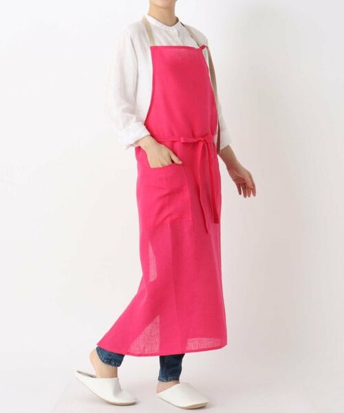 212 KITCHEN STORE / トゥーワントゥーキッチン ストア インテリア・生活雑貨・ホビー・ステーショナリー | リネン ホルターネックエプロン PK | 詳細9