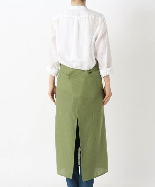 212 KITCHEN STORE / トゥーワントゥーキッチン ストア インテリア・生活雑貨・ホビー・ステーショナリー | リネン ホルターネックエプロン GR | 詳細3