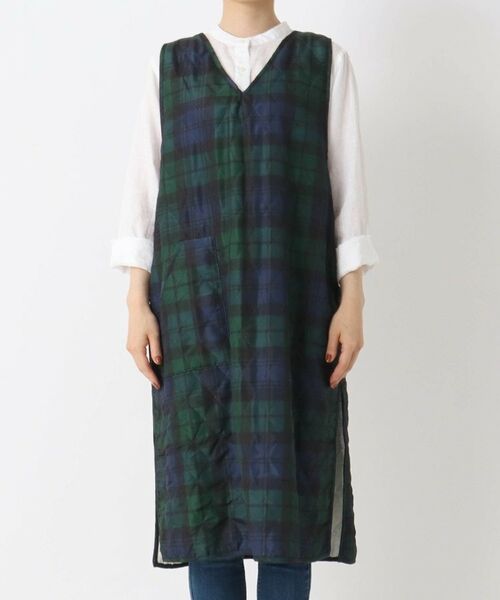 212 KITCHEN STORE / トゥーワントゥーキッチン ストア インテリア・生活雑貨・ホビー・ステーショナリー | イーサンチェックキルトタブリエ GR | 詳細1