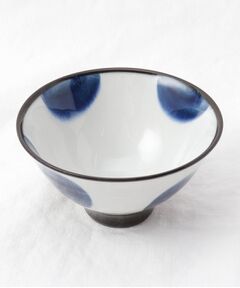 212 KITCHEN STORE / トゥーワントゥーキッチン ストア 食器 | 藍花 ぼかし丸紋 飯碗 大