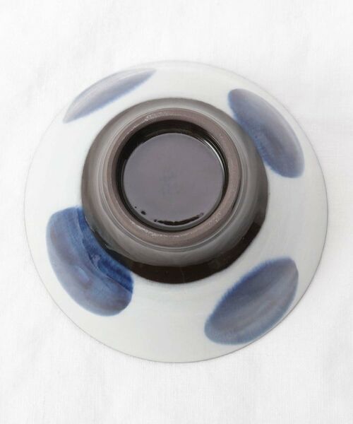 212 KITCHEN STORE / トゥーワントゥーキッチン ストア 食器 | 藍花 ぼかし丸紋 飯碗 大 | 詳細4