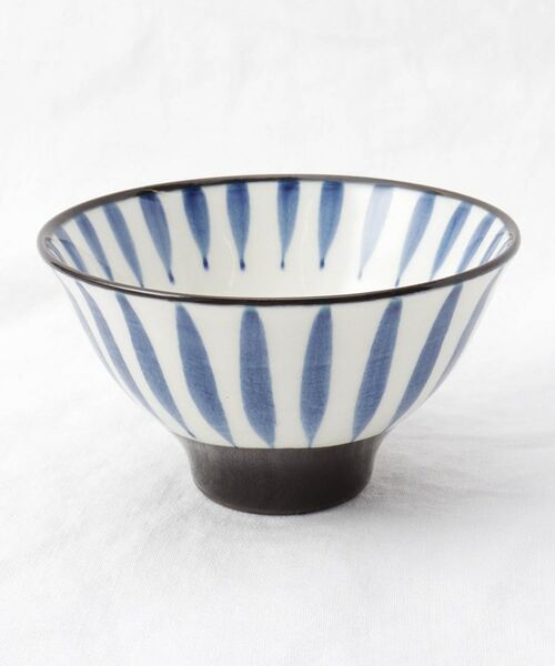 212 KITCHEN STORE / トゥーワントゥーキッチン ストア 食器 | 藍花 ぼかし十草 飯碗 大 | 詳細2