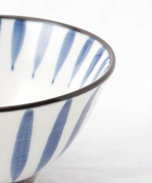 212 KITCHEN STORE / トゥーワントゥーキッチン ストア 食器 | 藍花 ぼかし十草 飯碗 大 | 詳細5