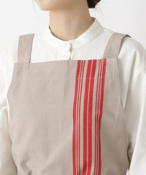 212 KITCHEN STORE / トゥーワントゥーキッチン ストア インテリア・生活雑貨・ホビー・ステーショナリー | シャンブレーストライプ エプロン RD | 詳細4