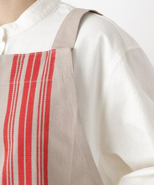 212 KITCHEN STORE / トゥーワントゥーキッチン ストア インテリア・生活雑貨・ホビー・ステーショナリー | シャンブレーストライプ エプロン RD | 詳細5