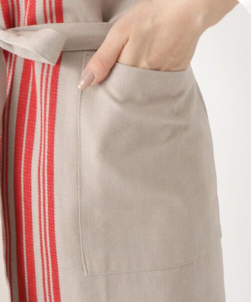 212 KITCHEN STORE / トゥーワントゥーキッチン ストア インテリア・生活雑貨・ホビー・ステーショナリー | シャンブレーストライプ エプロン RD | 詳細6