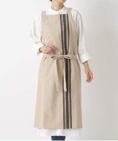 212 KITCHEN STORE / トゥーワントゥーキッチン ストア インテリア・生活雑貨・ホビー・ステーショナリー | シャンブレーストライプ エプロン BK