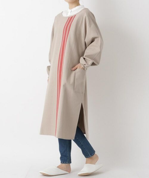 212 KITCHEN STORE / トゥーワントゥーキッチン ストア インテリア・生活雑貨・ホビー・ステーショナリー | シャンブレーストライプ かっぽう着 RD | 詳細9