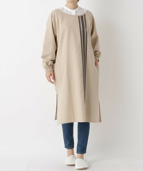 212 KITCHEN STORE / トゥーワントゥーキッチン ストア インテリア・生活雑貨・ホビー・ステーショナリー | シャンブレーストライプ かっぽう着 BK | 詳細9