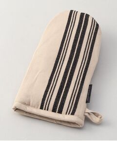 212 KITCHEN STORE / トゥーワントゥーキッチン ストア インテリア・生活雑貨・ホビー・ステーショナリー | シャンブレーストライプ ミトン BK