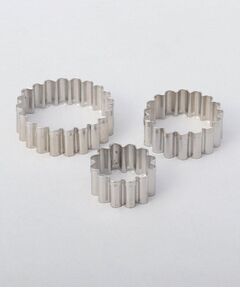 212 KITCHEN STORE / トゥーワントゥーキッチン ストア キッチンツール | ステンレス クッキー型 ウェーブ丸 3PCS