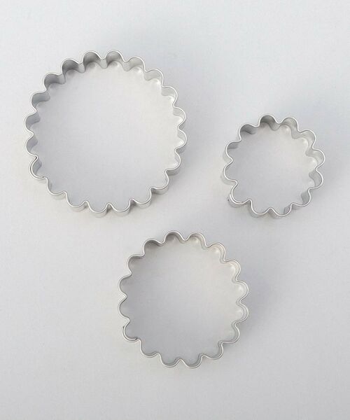 212 KITCHEN STORE / トゥーワントゥーキッチン ストア キッチンツール | ステンレス クッキー型 ウェーブ丸 3PCS | 詳細2