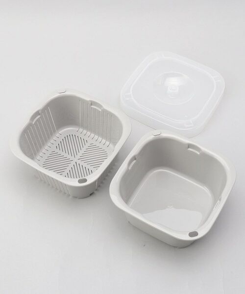 212 KITCHEN STORE / トゥーワントゥーキッチン ストア キッチンツール | 下ごしらえに便利な抗菌ザルバットセット L <atomico　アトミコ> | 詳細2