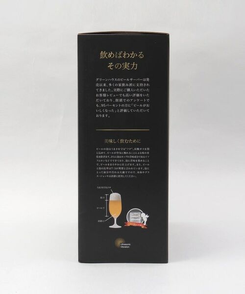 212 KITCHEN STORE / トゥーワントゥーキッチン ストア インテリア・生活雑貨・ホビー・ステーショナリー | スタンド型ビールサーバー 2023 ブラック <GREENHOUSE グリーンハウス> | 詳細13