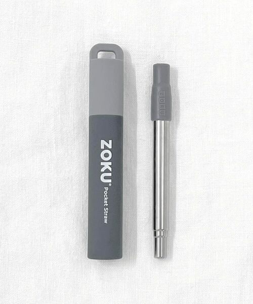 212 KITCHEN STORE / トゥーワントゥーキッチン ストア インテリア・生活雑貨・ホビー・ステーショナリー | Two Tone ポケットストロー GY <ZOKU　ゾク> | 詳細1