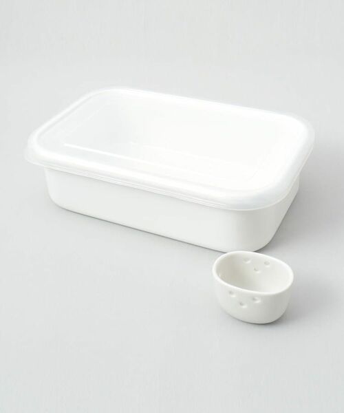 212 KITCHEN STORE / トゥーワントゥーキッチン ストア キッチンツール | ぬか漬け小町 ホワイト ＜野田琺瑯＞ | 詳細1