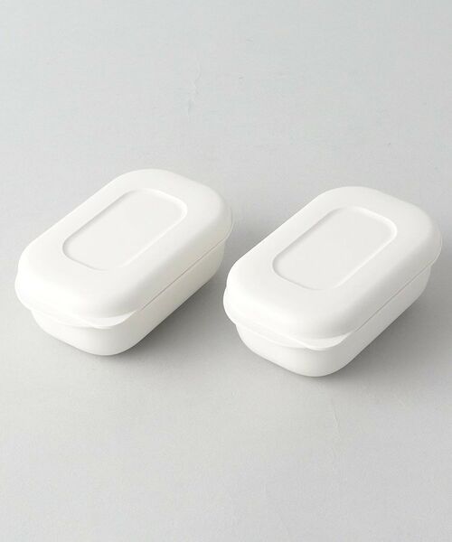 212 KITCHEN STORE / トゥーワントゥーキッチン ストア キッチンツール | 極 冷凍ごはん容器 小 2個セット WH ＜marna マーナ＞ | 詳細1