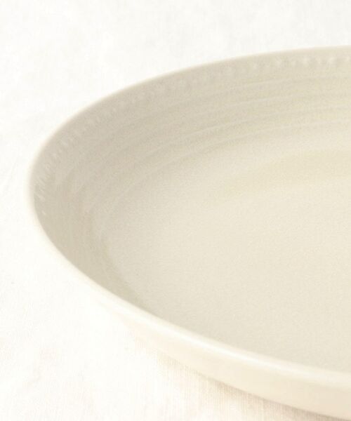 212 KITCHEN STORE / トゥーワントゥーキッチン ストア 食器 | センプレ クーププレート 23cm クリーム | 詳細5