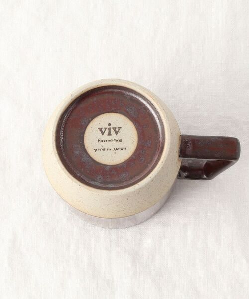 212 KITCHEN STORE / トゥーワントゥーキッチン ストア グラス・マグカップ | ポリゴンマグ ボルドー ＜VIV　ヴィヴ＞ | 詳細4