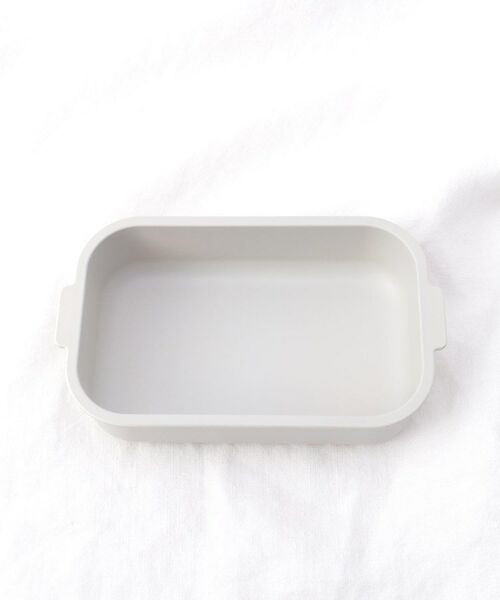 212 KITCHEN STORE / トゥーワントゥーキッチン ストア インテリア・生活雑貨・ホビー・ステーショナリー | 長角タイトランチボックス ストライプ M GY ＜212Kオリジナル＞ | 詳細3