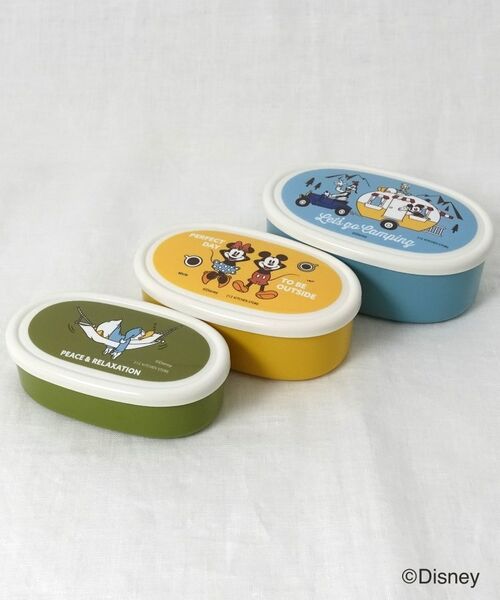 212 KITCHEN STORE / トゥーワントゥーキッチン ストア その他 | 抗菌入れ子式シール容器 3Pセット ＜Disney＞ | 詳細2