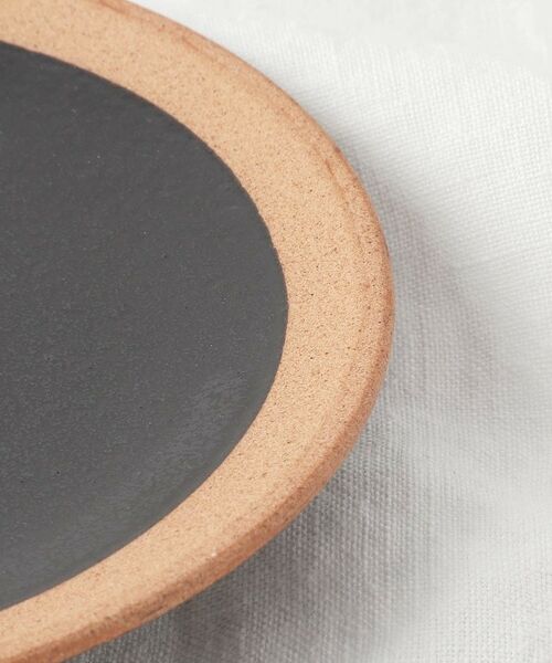 212 KITCHEN STORE / トゥーワントゥーキッチン ストア 食器 | ハレとケ 美濃焼 赤土プレート 15cm 黒 | 詳細5