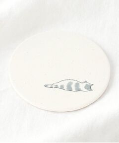212 KITCHEN STORE / トゥーワントゥーキッチン ストア インテリア・生活雑貨・ホビー・ステーショナリー | 陶器珪藻土コースター neko うたたね
