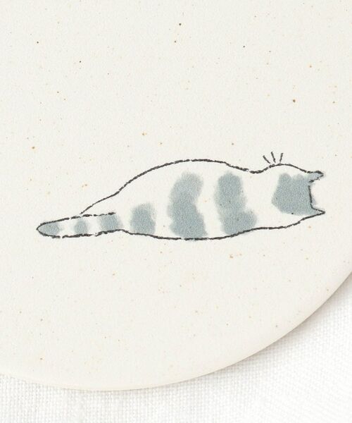 212 KITCHEN STORE / トゥーワントゥーキッチン ストア インテリア・生活雑貨・ホビー・ステーショナリー | 陶器珪藻土コースター neko うたたね | 詳細3