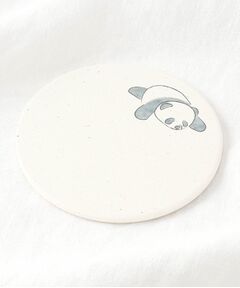 212 KITCHEN STORE / トゥーワントゥーキッチン ストア インテリア・生活雑貨・ホビー・ステーショナリー | 陶器珪藻土コースター panda だらーん
