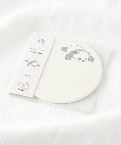 212 KITCHEN STORE / トゥーワントゥーキッチン ストア インテリア・生活雑貨・ホビー・ステーショナリー | 陶器珪藻土コースター panda だらーん | 詳細5