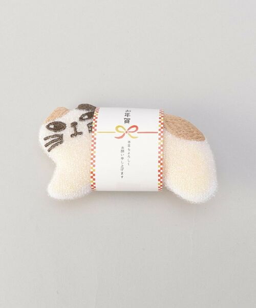 212 KITCHEN STORE / トゥーワントゥーキッチン ストア インテリア・インテリア雑貨 | お年賀キラキラおそうじスポンジ ミケ | 詳細5